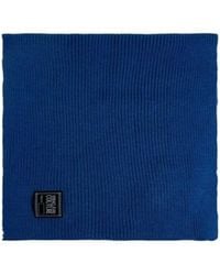 Versace Jeans Couture - Couture Logo Patch Ribbed-Knit Scarf - Lyst