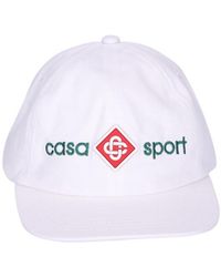 CASABLANCA - Logo-Patch Baseball Cap - Lyst