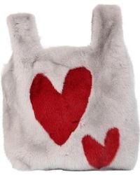 Simonetta Ravizza - Furrh1 Heart-Shaped Handbag - Lyst