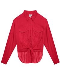 Isabel Marant - Isabel Marant Étoile Long-Sleeved Button-Up Shirt - Lyst
