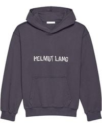 Helmut Lang - Long-Sleeved Hoodie - Lyst