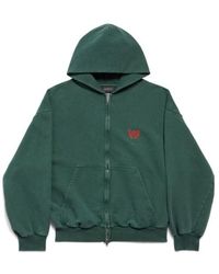 Balenciaga - Laurel Classic Zip-Up Hoodie - Lyst