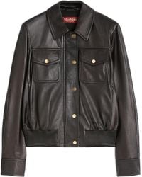 Max Mara - Chest-Pocket Button-Fastening Jacket - Lyst