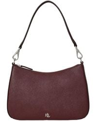 Ralph Lauren - Danni Leather Shoulder Bag - Lyst