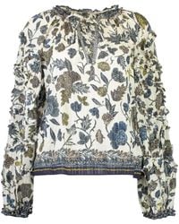 Ulla Johnson - Azrou Floral Print Cover-Up - Lyst