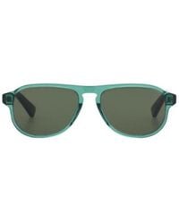 Bottega Veneta - Logo Sunglasses - Lyst