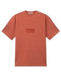 Stone Island - Regular-Fit T-Shirt With Rectangular Print - Lyst