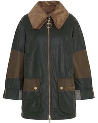Barbour - Allerston Waxed Zip-Up Jacket - Lyst