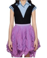 Kiko Kostadinov - Sleeveless Polo Shirt - Lyst