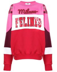MSGM - Round-Necked Sweater - Lyst