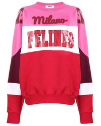 MSGM - Round-Necked Sweater - Lyst