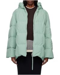 Jil Sander - Quilted Hooded Down Jacket - Lyst