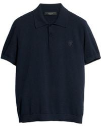 Gucci - Knit Cashmere Polo Shirt With Embroidery - Lyst