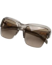 Gucci - Eyewear Square Frame Sunglasses - Lyst