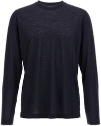 Zanone - Slim Fit Wool T-Shirt - Lyst