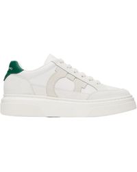 Ferragamo - Round Head Low-Cut Casual Shoes - Lyst