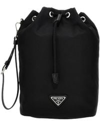 Prada - Re-Nylon Pouch - Lyst