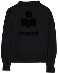 Isabel Marant - Isabel Marant Étoile Logo Detailed Crewneck Sweatshirt - Lyst