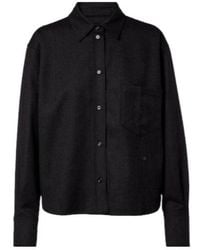 Victoria Beckham - Ellys Wool Flannel Shirt - Lyst
