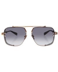 Balmain - Eyewear Bps181 Geometric Frame Sunglasses - Lyst