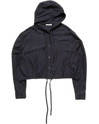 Acne Studios - Button-Up Wool Overshirt - Lyst