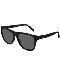 Montblanc - Square Sunglasses - Lyst