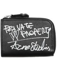 Acne Studios - Compact Zip Wallet - Lyst