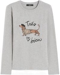 Weekend by Maxmara - Long-Sleeved T-Shirt - Lyst