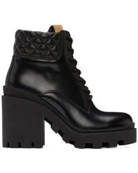 Gucci - Lace-Up Ankle Boots - Lyst