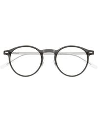 Montblanc - Round-Frame Glasses - Lyst