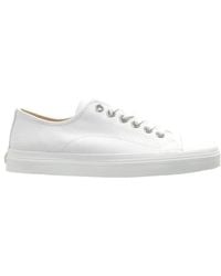 Moschino - Square-Toe Low-Top Sneakers - Lyst