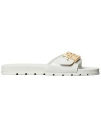 Tory Burch - Buckle Slip-On Slides - Lyst