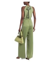 MAX&Co. - High Waist And Front-Slit Wide-Leg Jumpsuit - Lyst