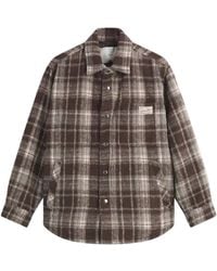 DUNST - Flannel Check Shirt - Lyst