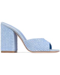 Paris Texas - Embellished Slip-On Mules - Lyst