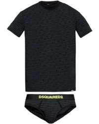 DSquared² - Short-Sleeved T-Shirt And Two-Piece Set Of Briefs - Lyst