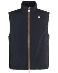 K-Way - Valen Stretch Dot Sleeveless Vest - Lyst