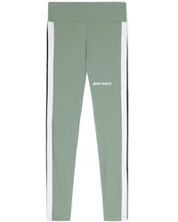 Palm Angels - Logo Printed Mid-Rise Leggings - Lyst