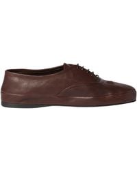 Miu Miu - Round-Toe Lace-Up Shoes - Lyst
