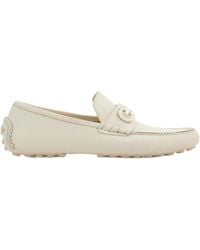 Ferragamo - Gancini Ornament Loafers - Lyst