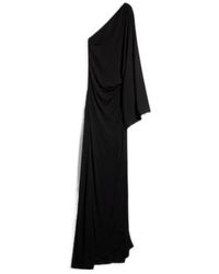 Gucci - Jersey Asymmetrical Long Dress - Lyst