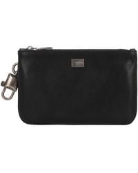 Dolce & Gabbana - Logo Plaque Wash Bag - Lyst