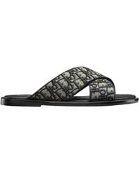 Dior - Homme Logo-Detailed Open-Toe Sandals - Lyst