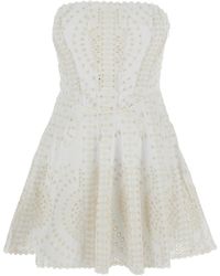Charo Ruiz - Clem' Dress With Flounce Skirt - Lyst