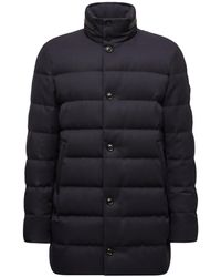 Moncler - Vallonpierre Hooded Long Padded Jacket - Lyst