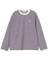 Carhartt - Ezra Striped Long-Sleeved T-Shirt - Lyst