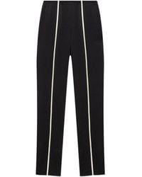 Nanushka - Ratana Crinkled-Satin Slim-Leg Pants - Lyst