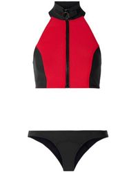 Lisa Marie Fernandez - Color-Blocked Sports Bikini - Lyst