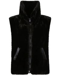 Pinko - Zip-Up High Neck Gilet - Lyst