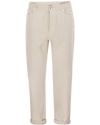 Brunello Cucinelli - Casual Pants With Belt Loops - Lyst